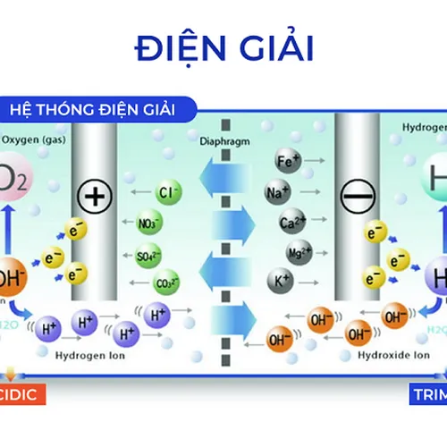 Máy điện giải Ion kiềm Trim Ion Gracia