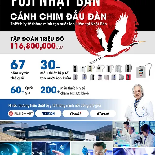 Máy điện giải ion kiềm Fuji Smart I9