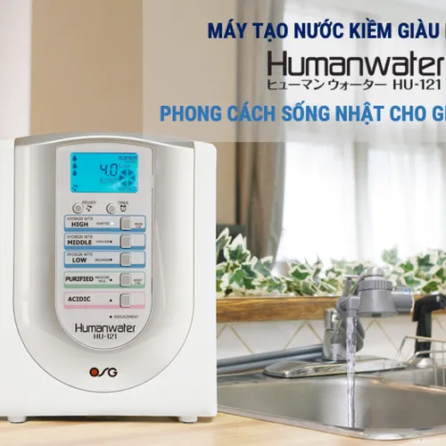 Máy điện giải ion kiềm OSG Humanwater HU-121
