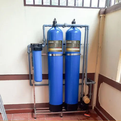 HỆ THỐNG LỌC NƯỚC TỔNG GIA ĐÌNH 2 CỘT COMPOSITE VAN TAY 1000LH