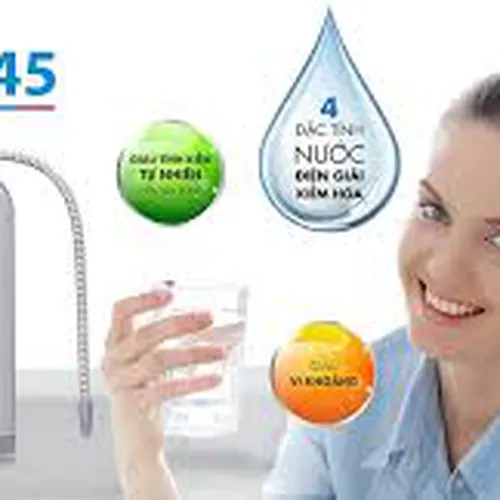 Máy điện giải ion kiềm Panasonic TK-AS45