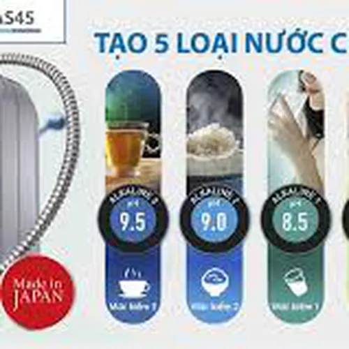 Máy điện giải ion kiềm Panasonic TK-AS45