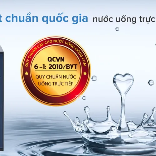 Máy lọc nước RO nóng nguội lạnh Sunhouse SHA76213CK 10 lõi
