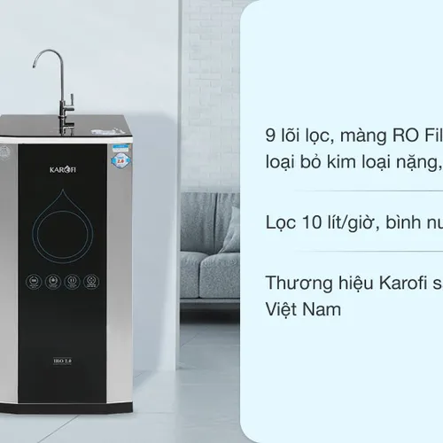 Máy lọc nước RO Karofi K9IQ 2.0 9 lõi
