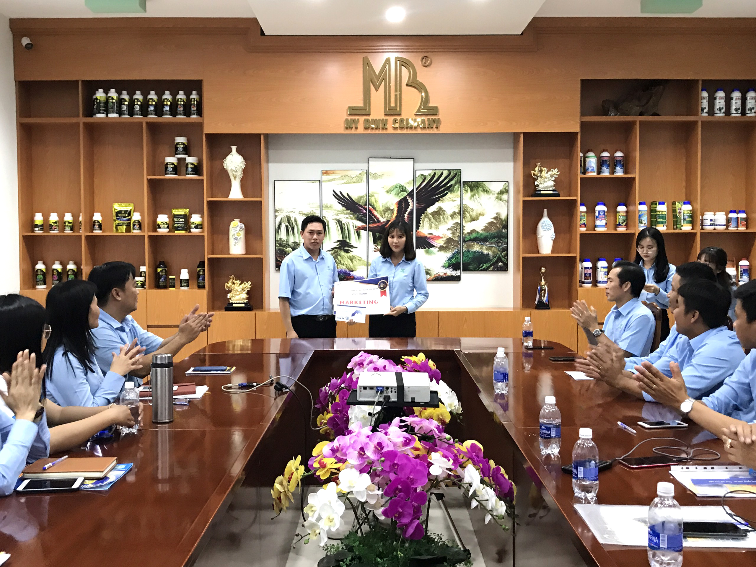 Mỹ Bình họp mặt cuối năm 2020