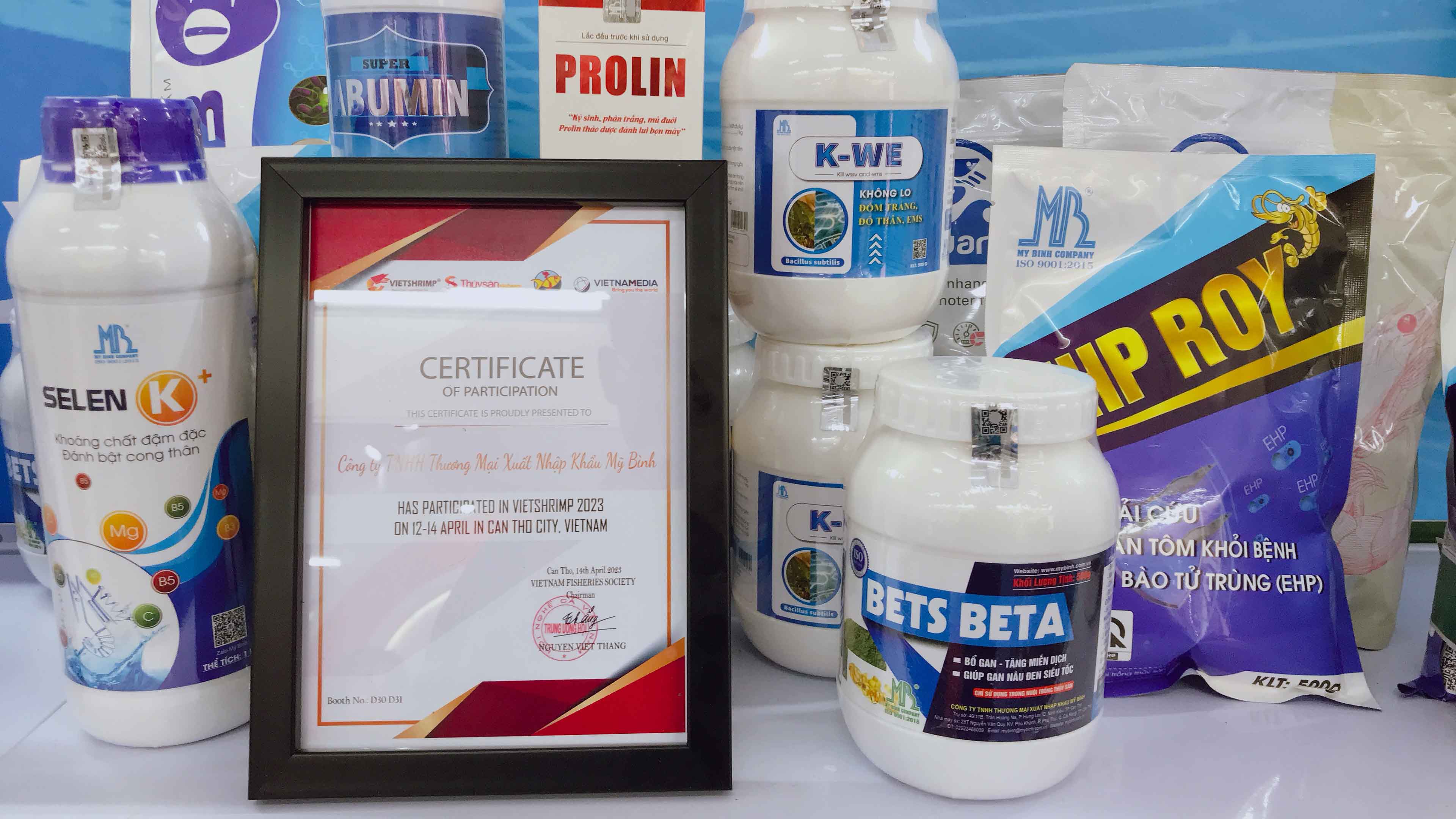 Mỹ Bình tại Vietshrimp 2023 Mỹ Bình tại Vietshrimp 2023