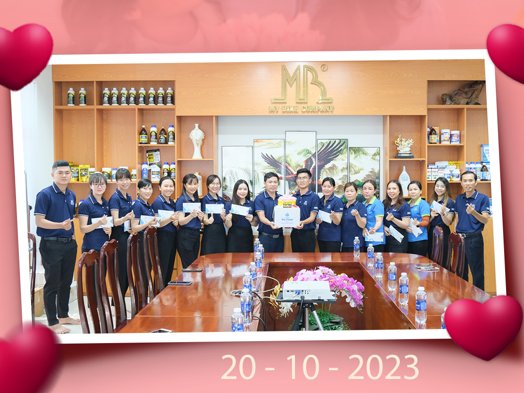 Công ty Mỹ Bình - Cùng cán bộ công nhân viên nữ chào mừng ngày 20/10