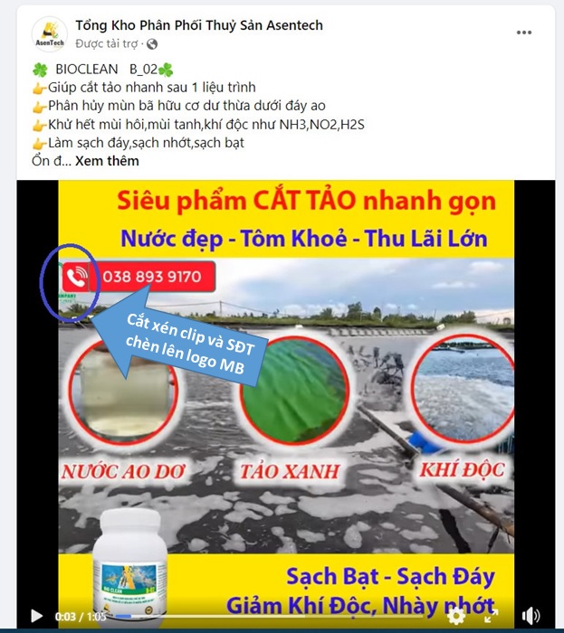 Sản phẩm gây hiểu lầm về hiệu quả sử dụng BIOCLEAN B02 Sản phẩm gây hiểu lầm về hiệu quả sử dụng BIOCLEAN B02