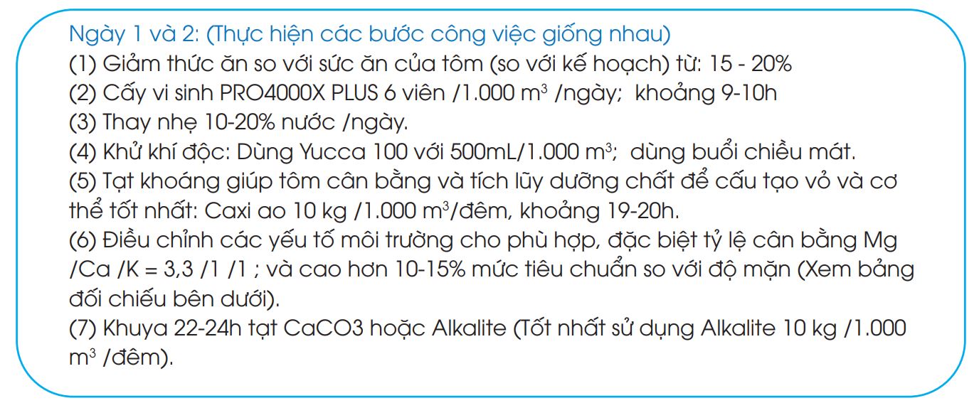 giải pháp xử lý bệnh đốm đen trên tôm thẻ chân trắng