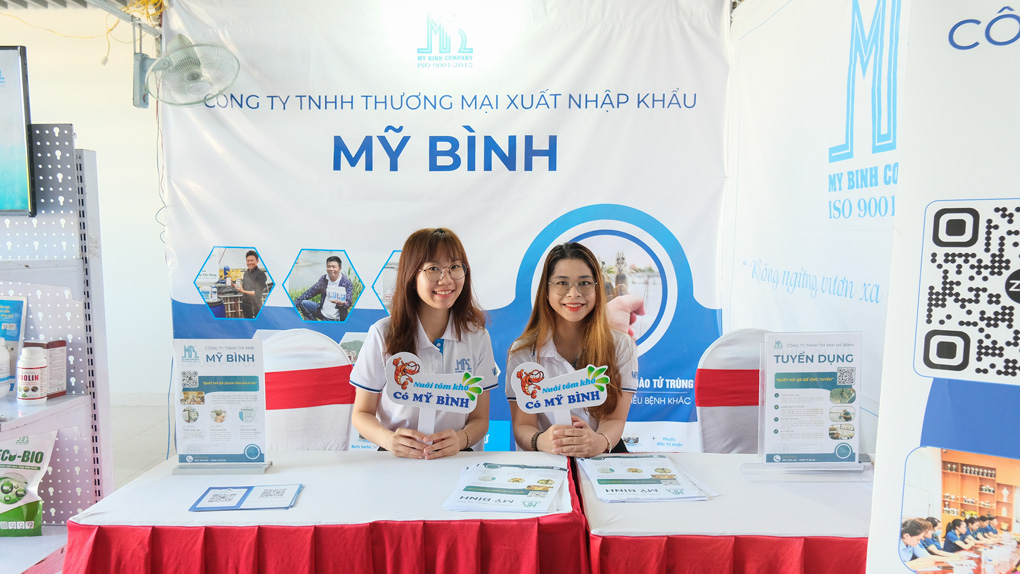 Mỹ Bình tham gia ngày hội việc làm cho sinh viên