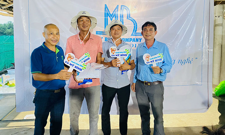 khách hàng Trà Vinh lựa chọn và tin dùng sản phẩm Mỹ Bình