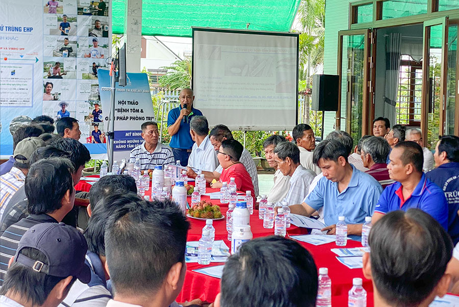 hội thảo chuyên đề thủy sản của công ty Mỹ Bình