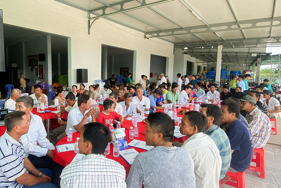 hội thảo chuyên đề thủy sản của công ty Mỹ Bình