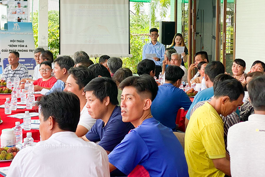 hội thảo chuyên đề thủy sản của công ty Mỹ Bình