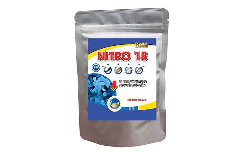 NITRO 18 GOLD - Vi sinh xử lý nước ao nuôi cá