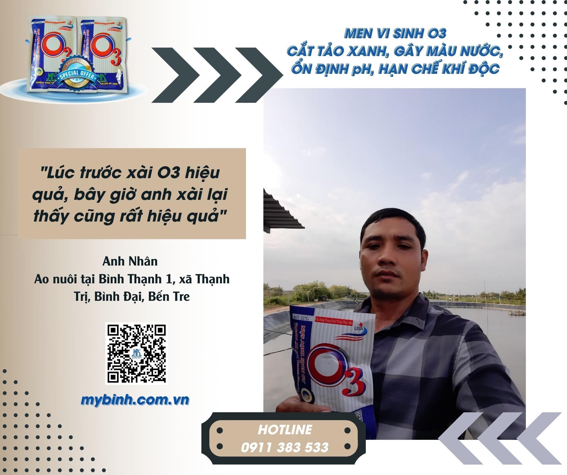 O3 men vi sinh xử lý nước ao tôm cắt tảo, gây màu nước men vi sinh cắt tảo, gây màu nước ao tôm