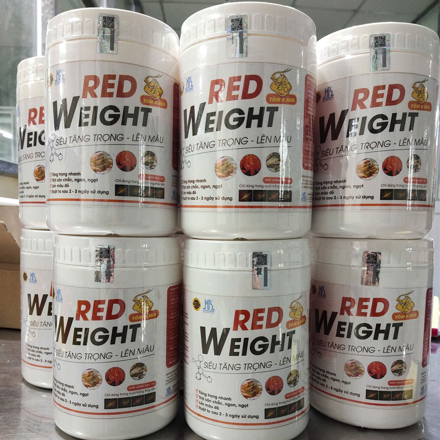 RED WEIGHT - Giúp tôm tăng trọng nhanh, lên màu đẹp