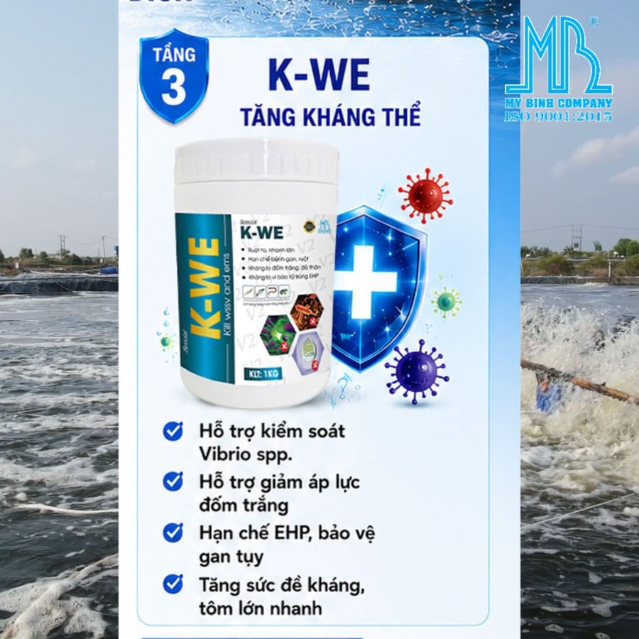 K-WE (Special): Giúp Ruột To Nhanh Lớn, Gan Khỏe, Chặn Đứng EHP, EMS