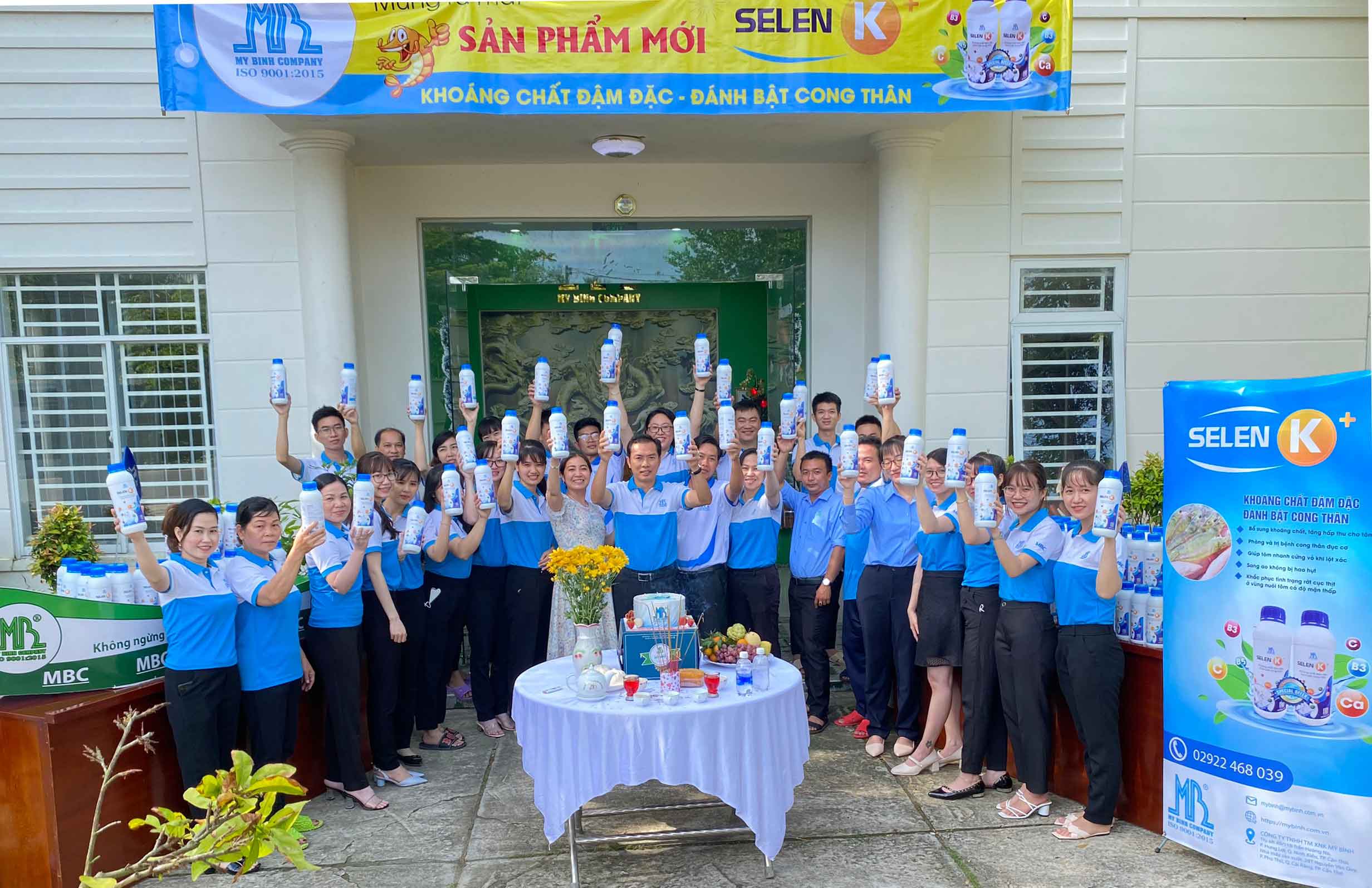 Selen K+ khoáng ăn đậm đặc cho tôm