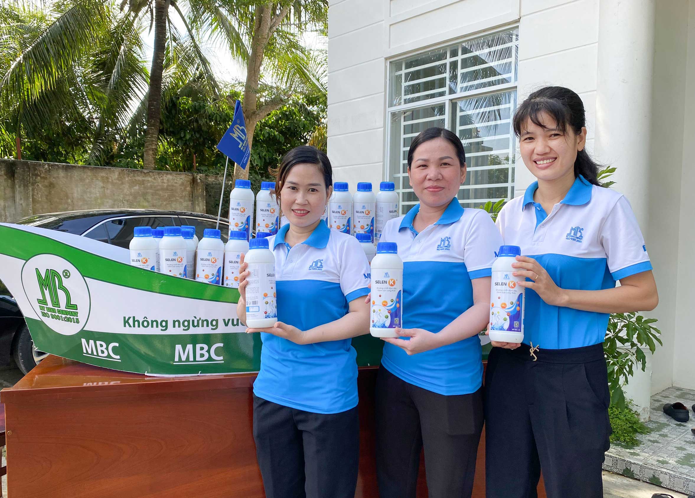 Selen K+ khoáng ăn đậm đặc cho tôm