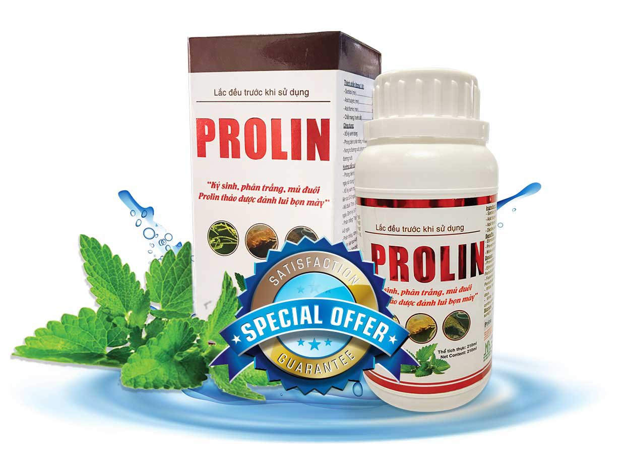 PROLIN - Thảo dược đặc trị phân trắng trên tôm