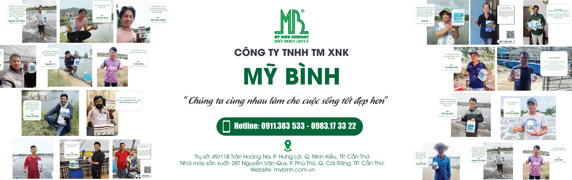 Công ty thuốc thủy sản mỹ bình