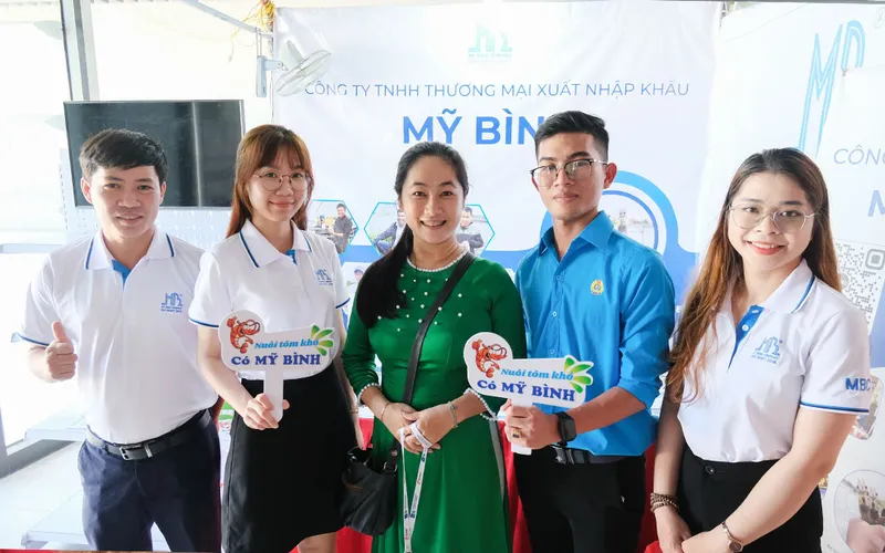 Mỹ Bình - Tham gia ngày hội việc làm cho sinh viên Trường Thủy sản, Đại học Cần Thơ