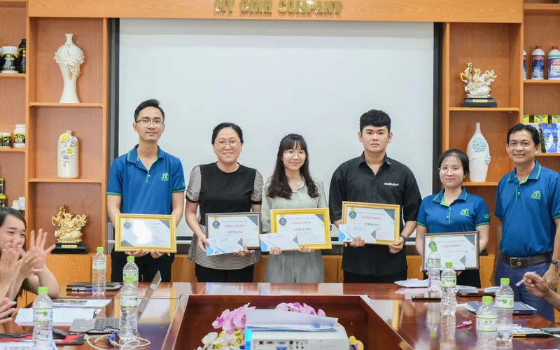 Công ty Mỹ Bình họp tổng kết và khen thưởng quý I/2023