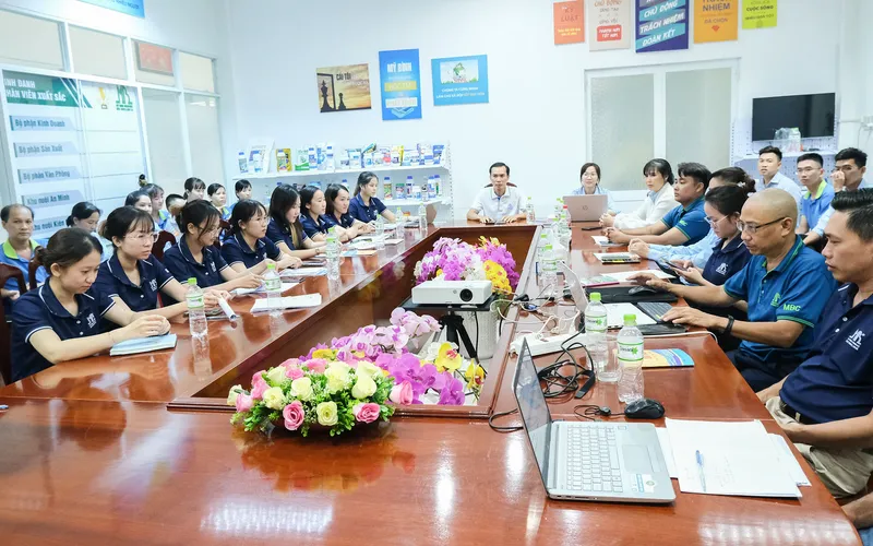 Lễ bổ nhiệm vị trí Trưởng tỉnh cho nhân viên kinh doanh có thành tích xuất sắc - Sự kiện đáng chú ý tại Công ty Mỹ Bình