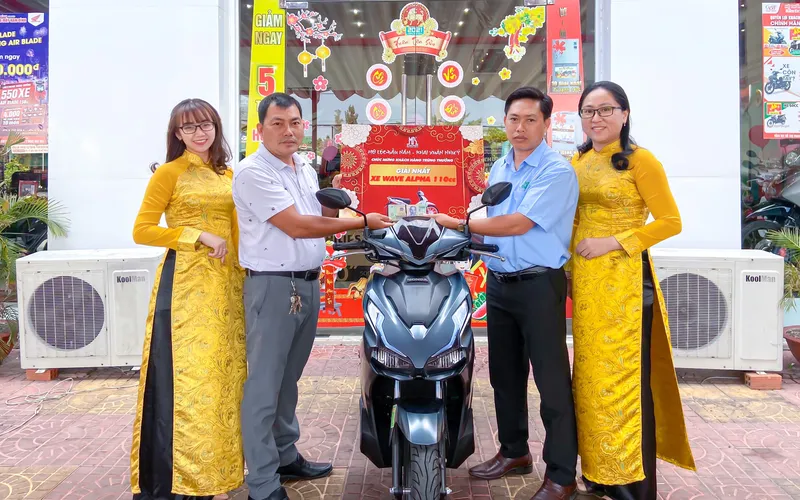 Chương trình quay số trúng thưởng “Mở lộc đầu năm - Khai xuân như ý” dành cho đại lý