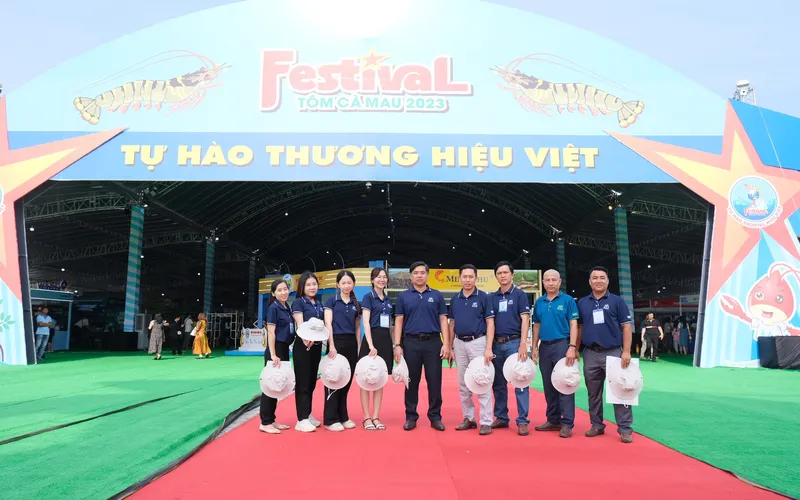 MỸ BÌNH THAM GIA SỰ KIỆN FESTIVAL TÔM CÀ MAU