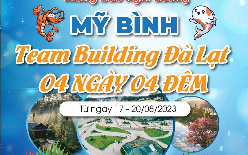 Thông báo lịch nghỉ team building của Công ty Mỹ Bình