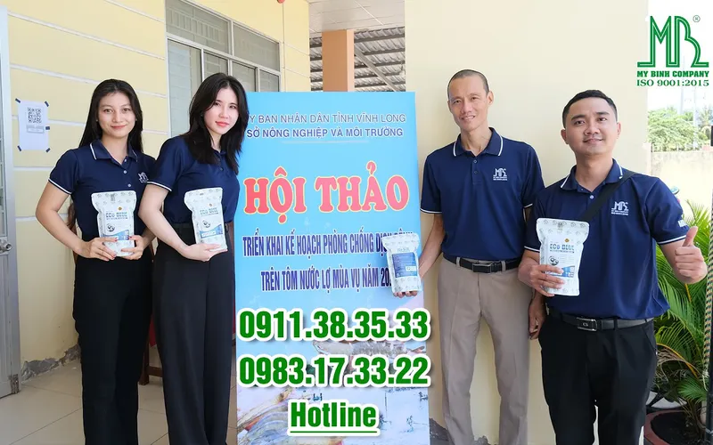 MỸ BÌNH THAM GIA HỘI THẢO PHÒNG CHỐNG DỊCH BỆNH TÔM NƯỚC LỢ 2026 TẠI DUYÊN HẢI, TỈNH VĨNH LONG