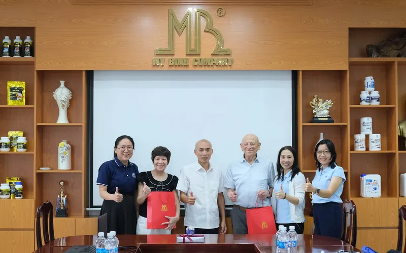 MỸ BÌNH & INTERNATIONAL NUTRITION: Gặp gỡ chiến lược, nâng tầm hợp tác ngành thủy sản