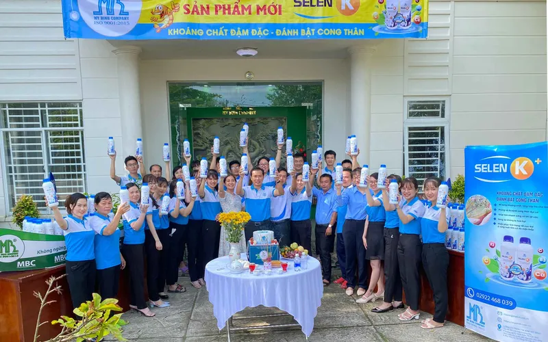 Mừng lễ ra mắt sản phẩm mới - SELEN K+ khoáng chất đậm đặc cho tôm