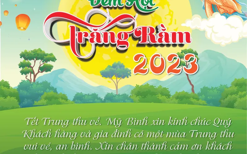 Tết Trung Thu 2023 - Ngày hội đầy niềm vui cho các bé con của cán bộ công nhân viên Công ty Mỹ Bình