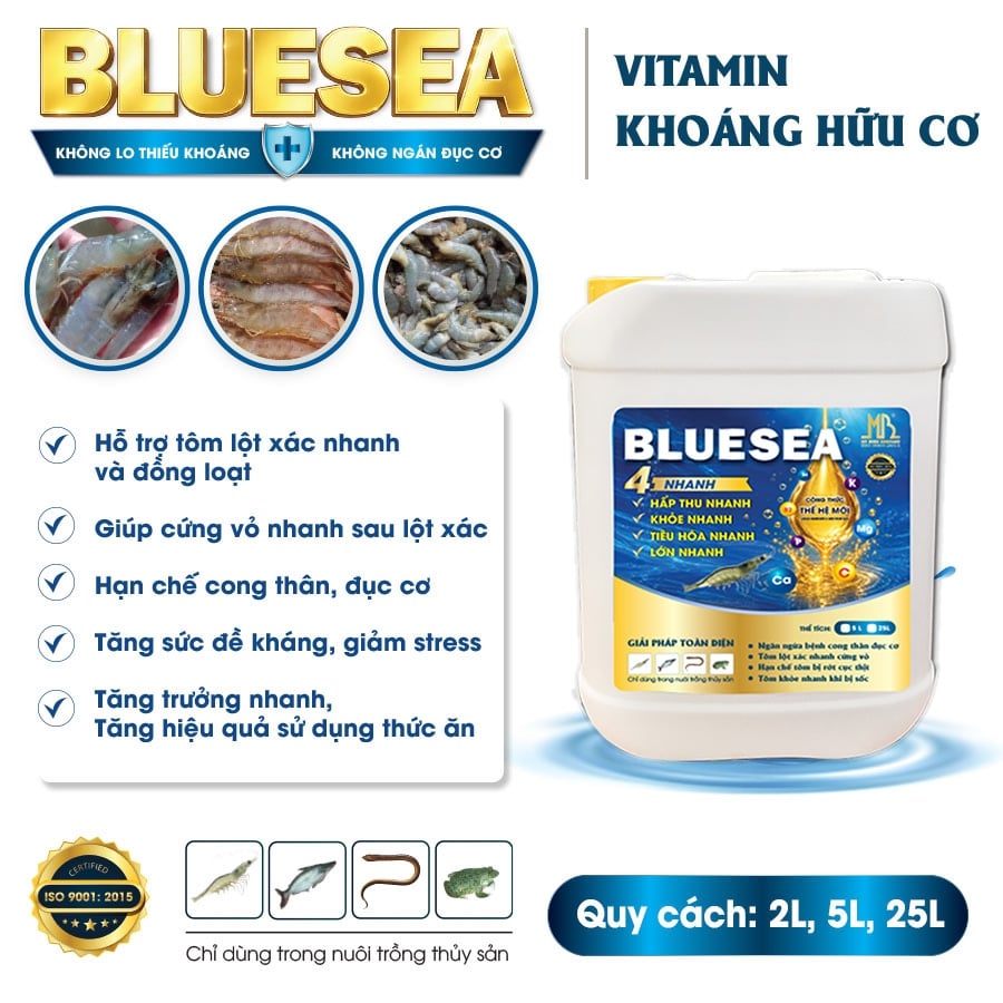 BLUESEA - Vitamins, Multi-trace and organic minerals for shrimp