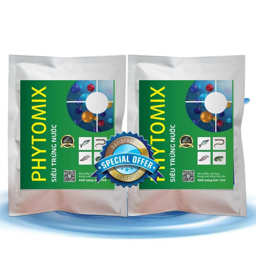 PHYTOMIX - Gây thức ăn tự nhiên, tạo siêu trứng nước cho ao cá