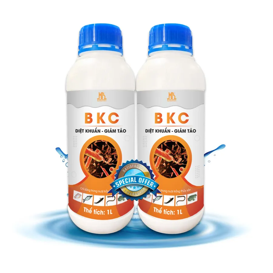 BKC - Diệt khuẩn, giảm tảo trong ao cá