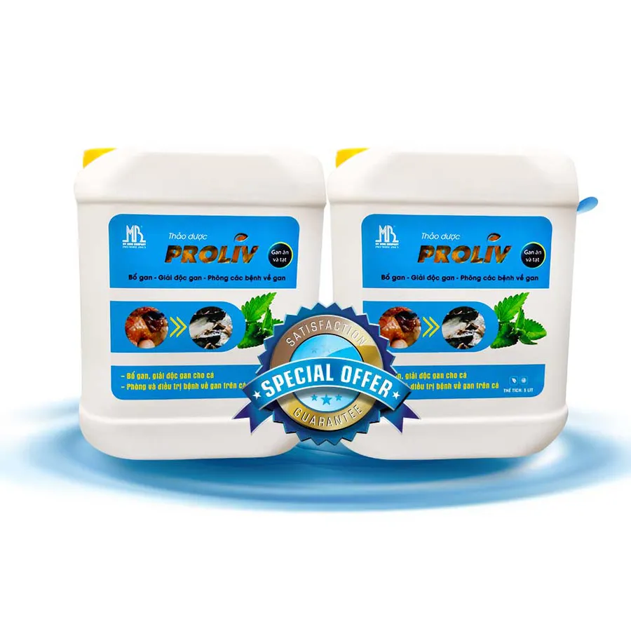 PROLIV - Thảo dược phòng các bệnh về gan, bổ gan cho cá