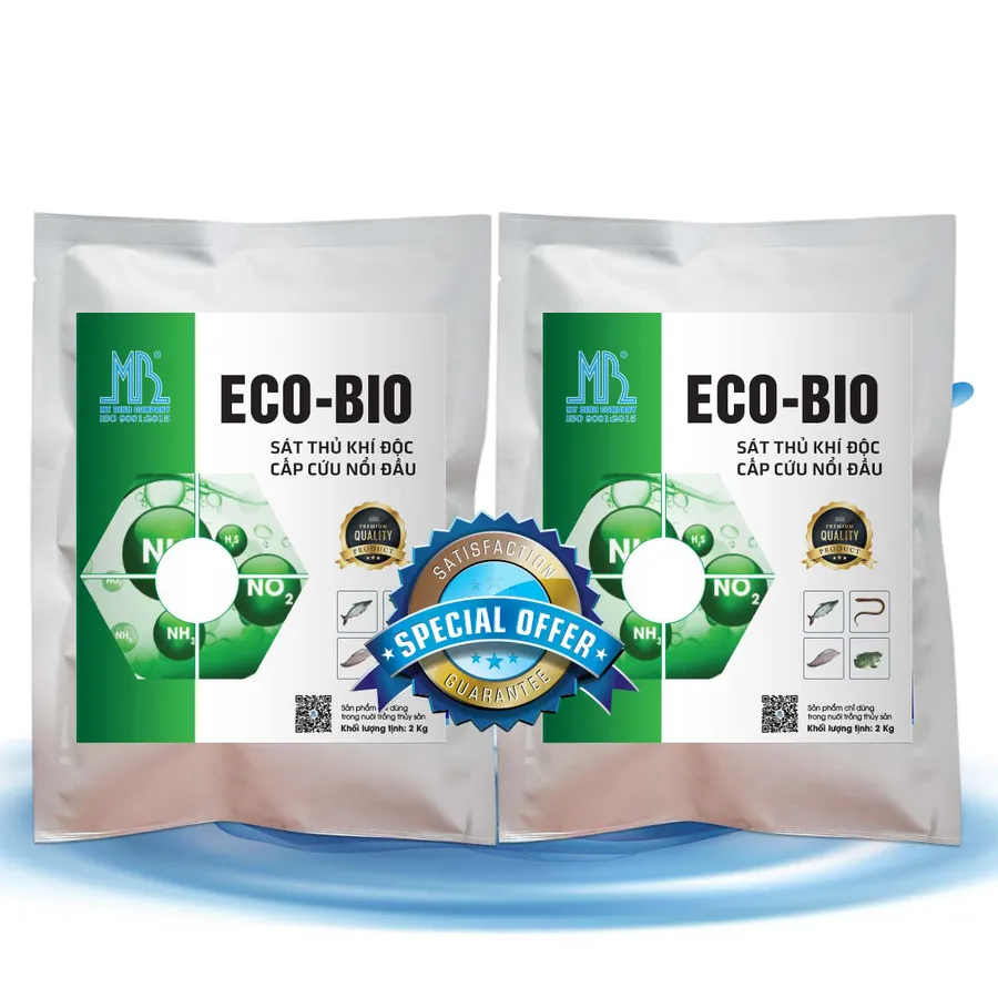 ECO BIO - Sát thủ chống khí độc trong ao cá, cấp cứu cá nổi đầu