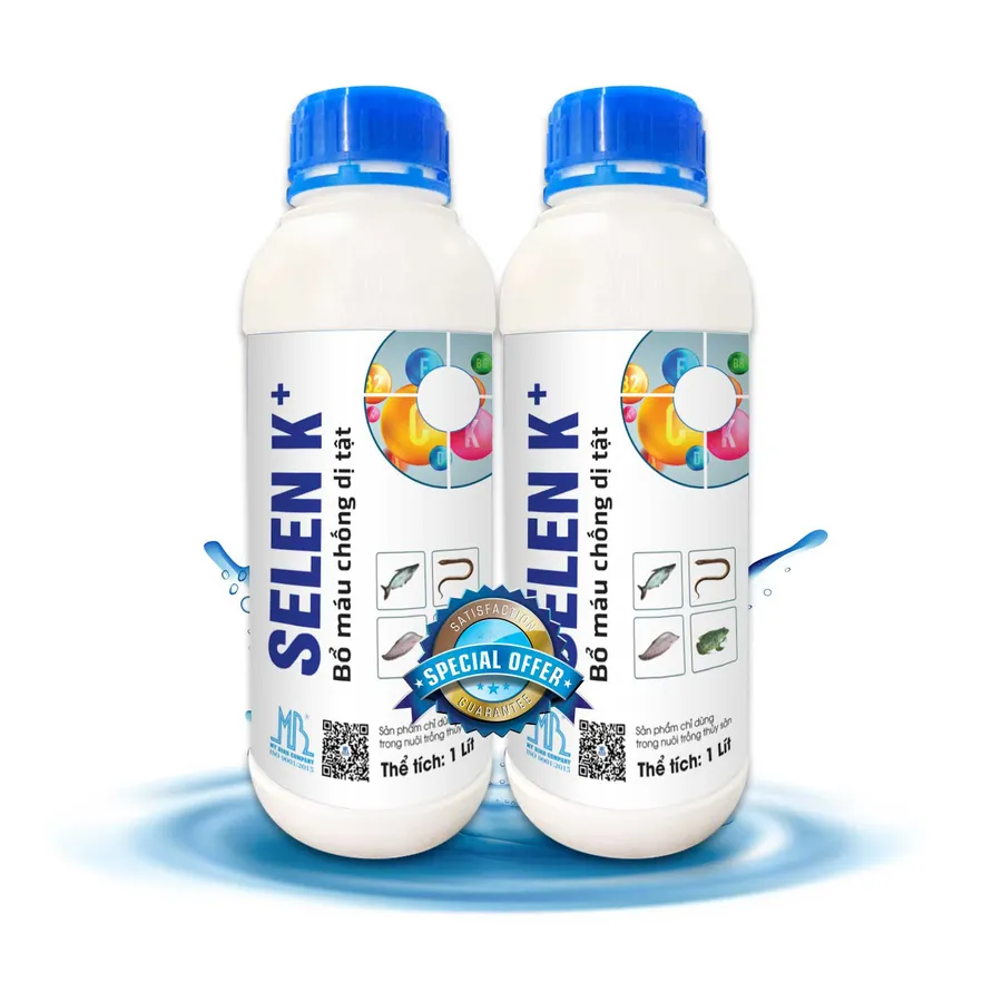 SELEN K+ Giúp bổ máu, chống dị tật cho cá
