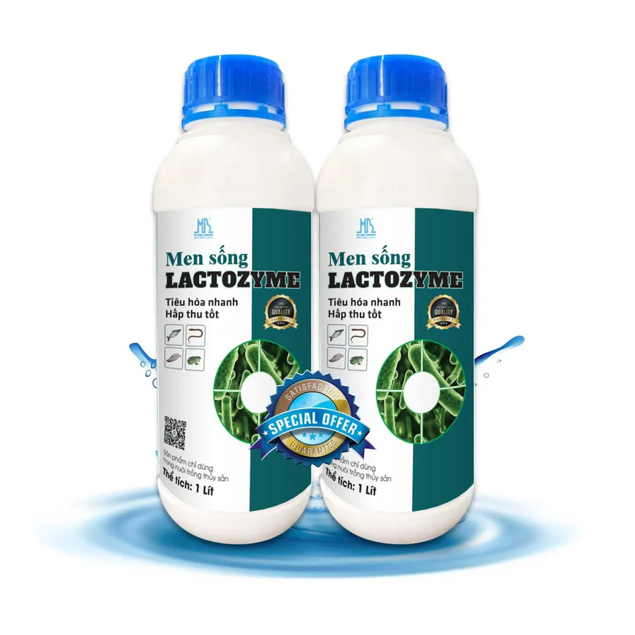 Men sống LACTOZYME - Giúp cá tiêu hóa nhanh, hấp thu tốt