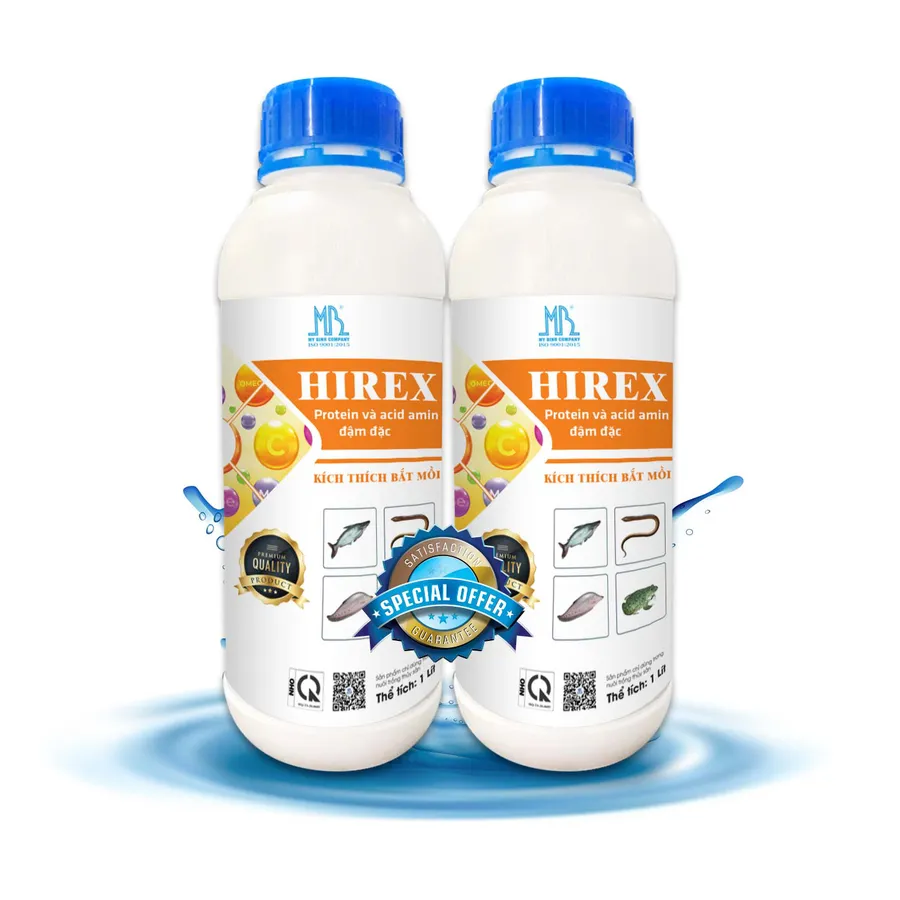 HIREX - Tăng trọng, chống còi cho cá, kích thích cá bắt mồi