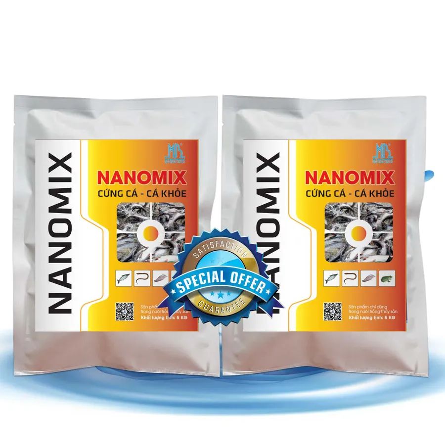 NANOMIX khoáng đa vi lượng chống sốc dành cho cá, cứng cá, cá khỏe