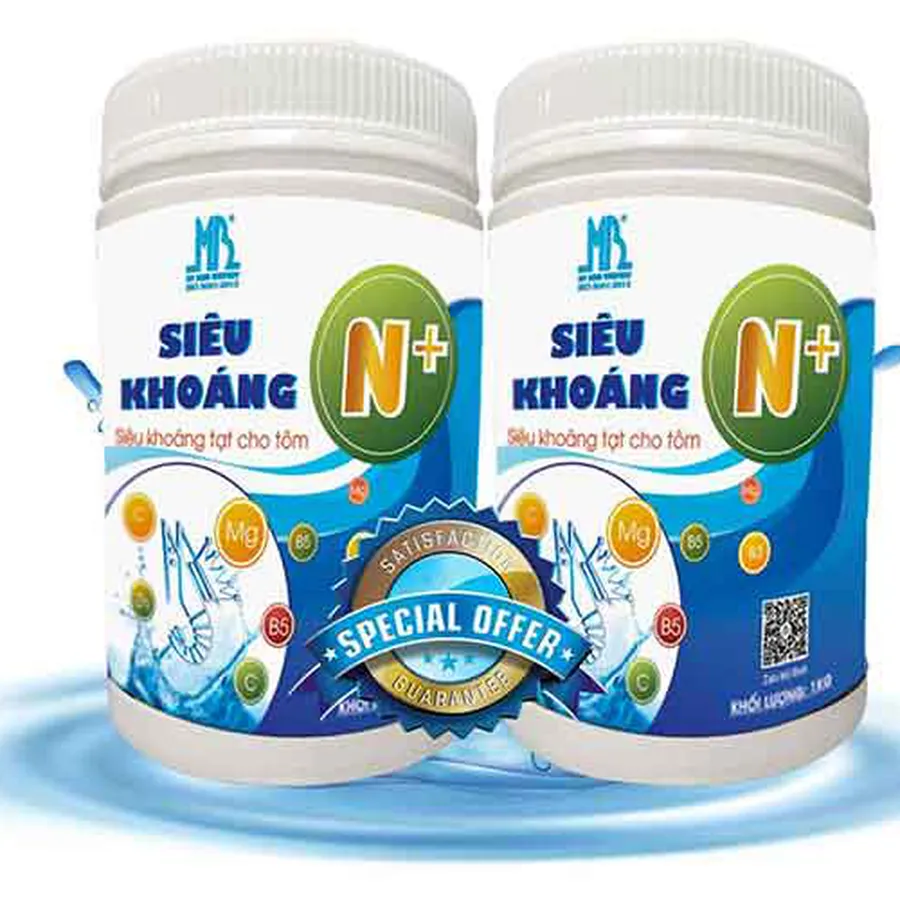 SIÊU KHOÁNG N+ siêu khoáng tạt cho tôm