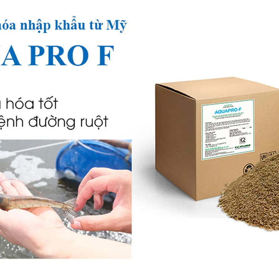 AQUA PRO F - Men tiêu hóa cực mạnh cho tôm