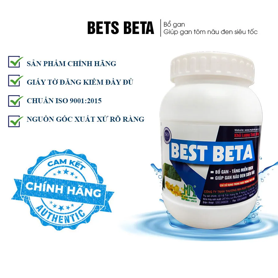 BETS BETA - Bổ gan, tăng miễn dịch cho tôm