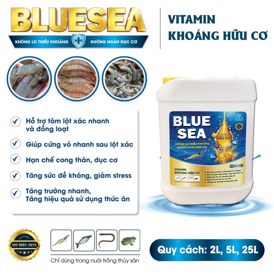 BLUESEA - Vitamin và khoáng hữu cơ đa vi lượng cho tôm
