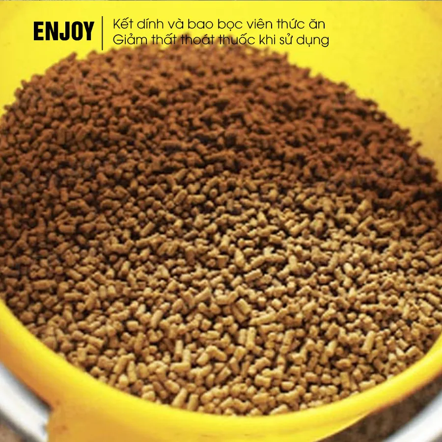 ENJOY - Kết dính và bao bọc viên thức ăn cho tôm